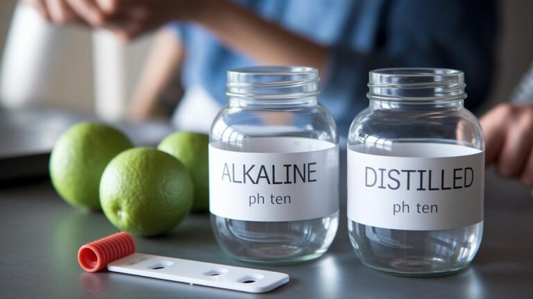 Alkaline Ionized Water Vs Distilled Water Clear Comparison