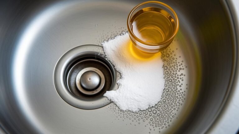 Vinegar And Baking Soda Drain Cleaner Clears Clogs